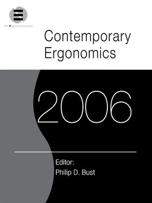 cover image of Contemporary Ergonomics 2006
